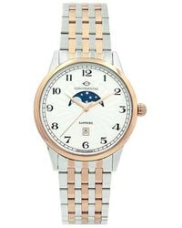 Continental - Moonphase Gold Plated Stainless Steel Classic Watch - 20507-gm815120 - Lyst