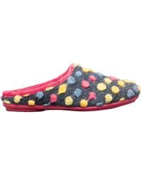 Sleeper - Amy Spotted Knit Mule Slippers - Lyst