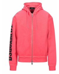 DSquared² - S74hg0069 S25030 313 Red Hoodie - Lyst