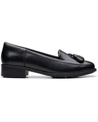 Clarks - Havisham Edge Loafer Leather Loafers, Slip Ons - Lyst