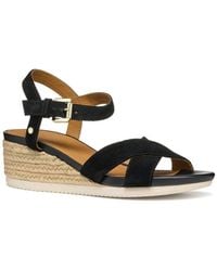 Geox - D Ischia Corda Sandals - Lyst