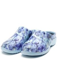Backdoorshoes - Classic Garden Clogs English Bluebells - Lyst