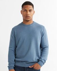 Alse Studio - Premium Quality 100% Cotton Crew Neck Long Sleeve Jumper - Lyst