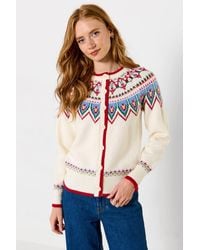 Joe Browns - Vintage Winter Fairisle Cardigan - Lyst