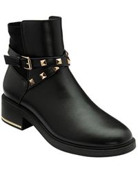 Lotus - Black 'alicia' Block-heel Ankle Boots - Lyst