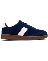 Clarks - Seco Speed Suede Trainers, Lace Up - Lyst