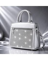 LARANGE - Embellished Structured Handbag With Shoulder Strap - Lyst