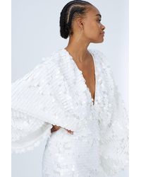 Coast - Escent Statement Sequin Kimono Mini Dress - Lyst