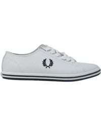 Fred Perry - B7163 Kingston Leather White Trainers - Lyst