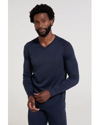 Mountain Warehouse - 'Talus' Quick Drying V-Neck Skiing Baselayer Top - Lyst