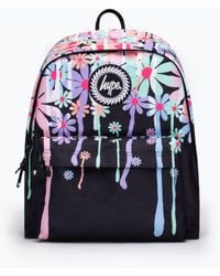 Hype - Black Daisy Drip Backpack - Lyst