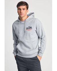 Tokyo Laundry - Printed Hoody With Drawcord - Lyst