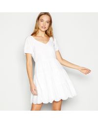 red herring broderie anglaise dress