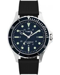 Timex - Military Stainless Steel Classic Analogue Quartz Watch Tw2u55700 - Lyst