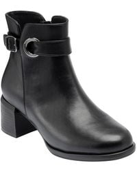Lotus - 'Drummond' Zip-Up Ankle Boots - Lyst