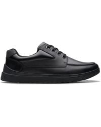 Clarks - Keelan Flare Youth Leather Derby Shoes, Lace Up, School Shoes - Lyst