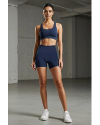 WOVCOR - Knit High-Waist Sports Short Leggings - Lyst