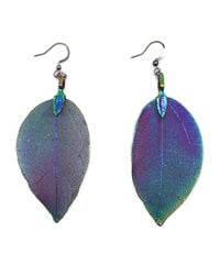 KDMD - Bravery Leaf Earrings - Lyst