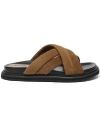 EverAu Australia - Sheep Suede Rylan Slides With Rubber Sole - Lyst