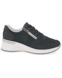 Rieker - 'cardiff' Wedge Trainers - Lyst