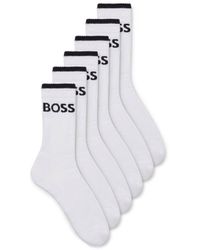 BOSS by HUGO BOSS - 6 Pack Stripe Sock - Lyst