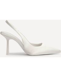 Linzi - Matched Bridal Ivory Satin Court Heels - Lyst