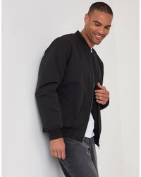 Threadbare - Showerproof Padded Bomber Jacket - Lyst