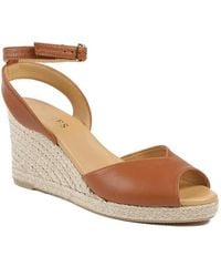 Jones Bootmaker - Marchesa Leather Wedge-Heeled Sandals - Lyst