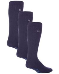 Heat Holders - 3 Pairs Multipack Slipper Socks With Grips - Lyst