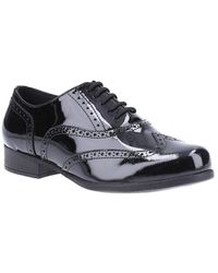 Hush Puppies - Kada Senior Patent School Shoe - Lyst
