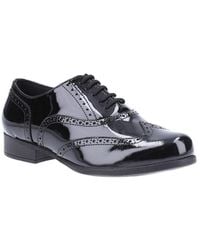 Hush Puppies - Kada Senior Patent School Shoe - Lyst