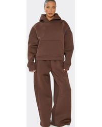 EGO - Wide Leg Mid Rise Joggers - Lyst