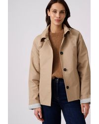 DAMART - Short Trench Jacket - Lyst