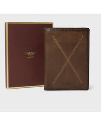 Osprey - The X Stitch Leather Rfid Passport Cover - Lyst