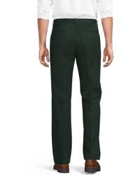 Lands' End - Non-Iron Chinos, Flat Front, Comfort Waist - Lyst