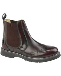 Grafters - Leather Chelsea Boots - Lyst
