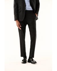 Burton - Slim Fit Black Suit Trousers - Lyst
