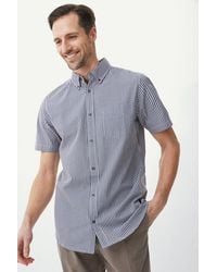 MAINE - Mini Grid Check Shirt - Lyst