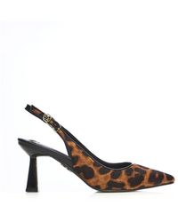 Moda In Pelle - 'sairah' Leopard Pony Court Shoes - Lyst