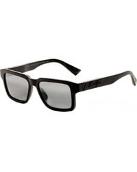Maui Jim - Mj0635S-001 Kahiko Square/Rectangle Sunglasses - Lyst