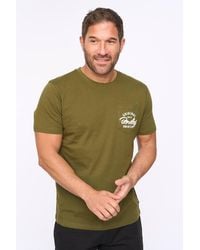 Bewley & Ritch - Milestan 100% Cotton Crew Neck Short Sleeve T-Shirt - Lyst