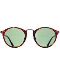 Persol - Round Havana Po3166S - Lyst