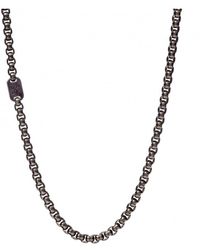 Fossil - Vintage Casual Stainless Steel Necklace - Jf03917797 - Lyst