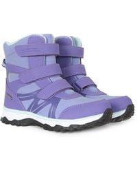 Mountain Warehouse - 'Slope' Non Slip Waterproof Touch Strap Warm Softshell Snow Boots - Lyst