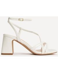 Linzi - Oslo Faux Leather Heeled Sandals - Lyst