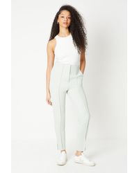 Dorothy Perkins - Tall Stitch Detail Tapered Trouser - Lyst