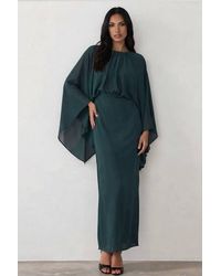 TFNC London - Jillian Deep Maxi Dress - Lyst