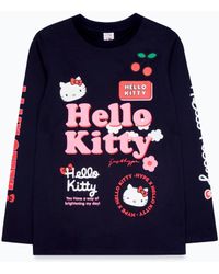 Hype - X Hello Kitty Bow T-shirt - Lyst