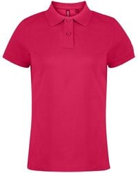 Asquith & Fox - Plain Short Sleeve Polo Shirt - Lyst