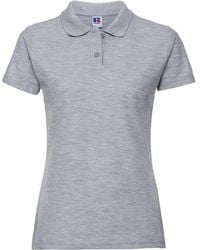 Russell - Classic Plain Polycotton Polo Shirt - Lyst